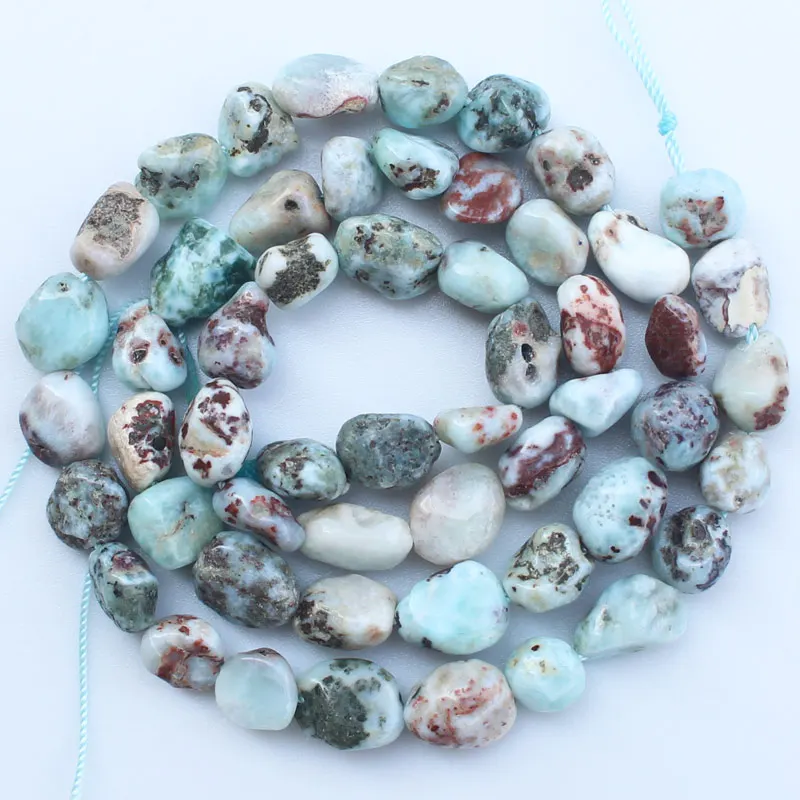 

Natural Larima 3-15mm Irregular beads 15"/38cm per strand