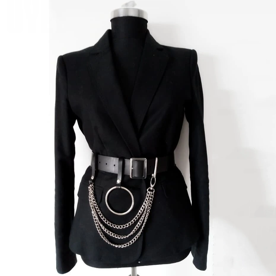 New Design Detachable Waist Belt Chain Punk Hip hop Trendy Women Belts