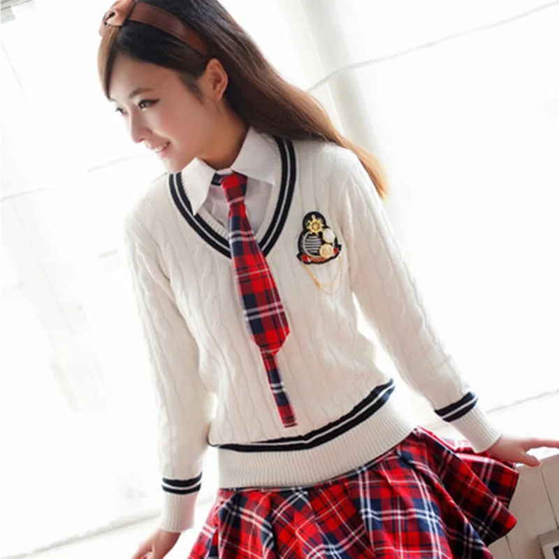 school uniform sweater