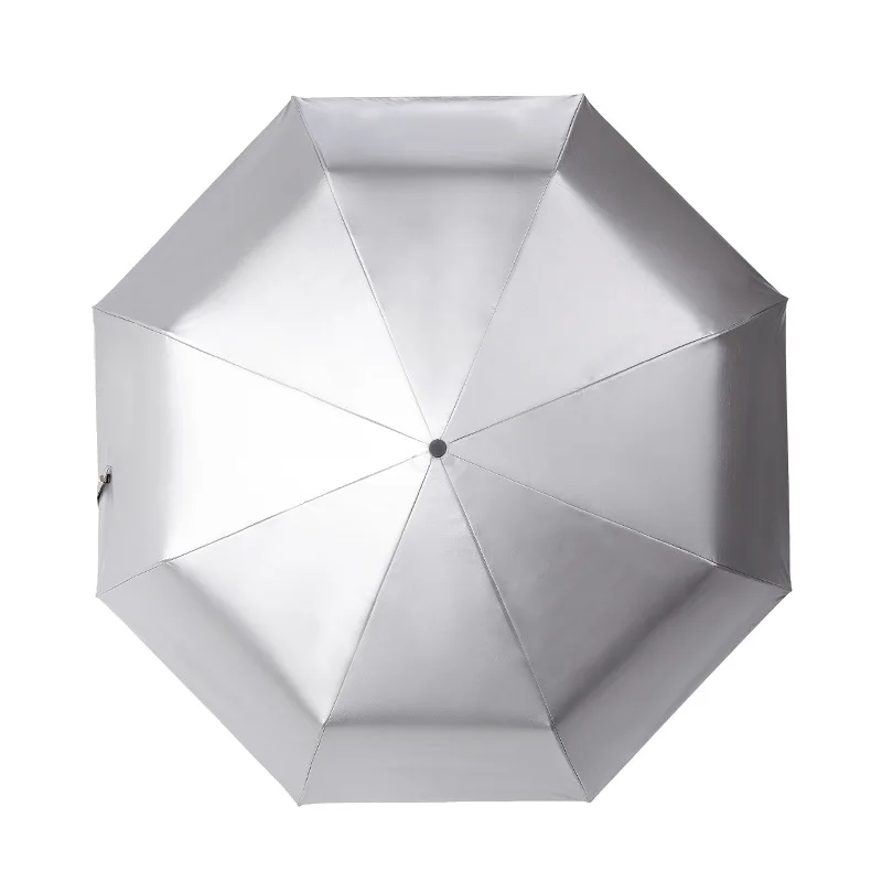 YADA High Quality Titanium Silver Glue Umbrella Rain New Anti UV Double Umbrella Car For Women Windproof Folding Umbrellas YS665