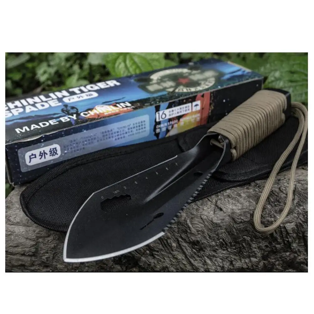 

Multifunctional Outdoor Shovel Portable Small Hand Army Shovel Engineering Digging Wild Vegetables Gardening Flower Tools