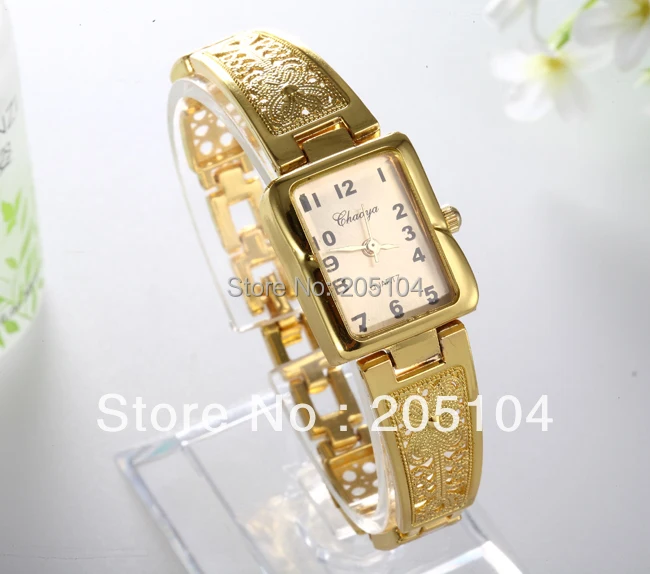 New 2017 Luxury Bracelet Watch Women Watches Fashion Gold Watches Ladies Watch Hour Clock relogio feminino