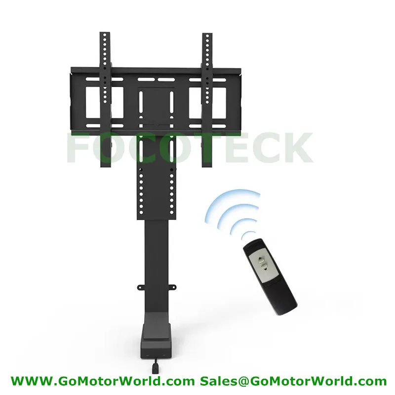 Моторизованный вертикальный стенд Лифт регулируемая высота тв крепление ТВ Лифт производитель