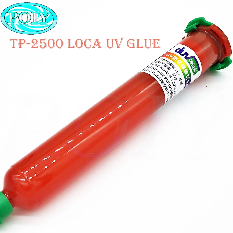 

new TP-2500 LOCA UV Glue Optical Clear Adhesive Glue for Touch Screen Galaxy S4 i9500 S3 Note 2 iPhone Stick Lcd