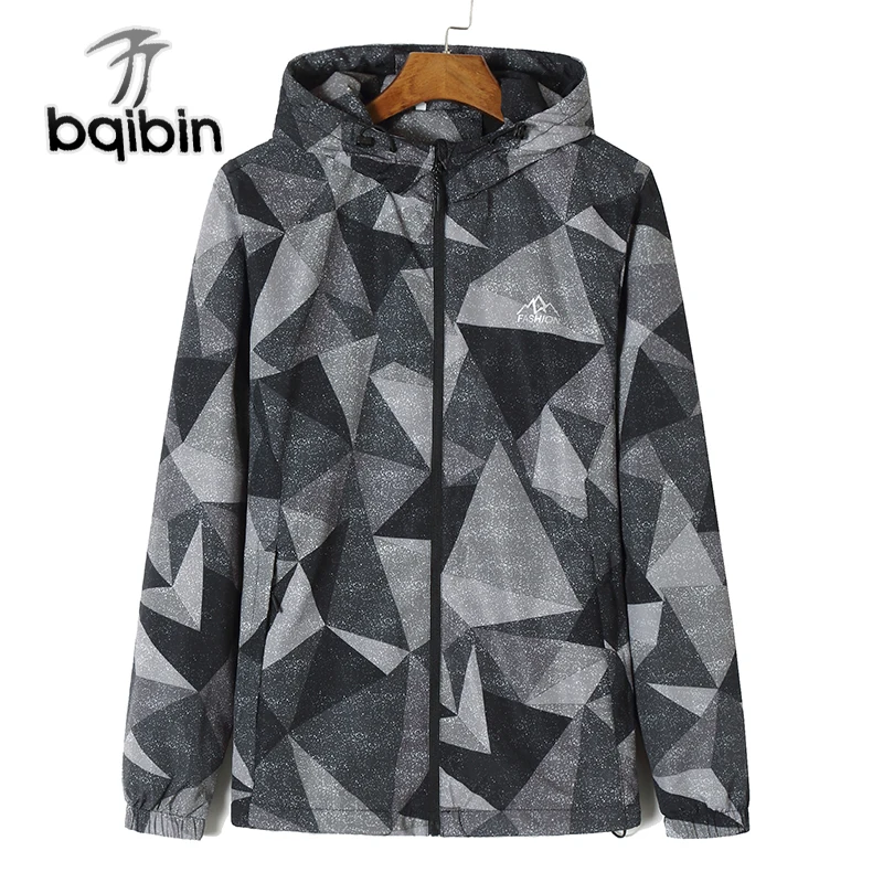 

2019 Spring Autumn 7XL 8XL Plus Size New Fashion Slim Fit Young Men Hooded Jacket Jackets Brand Casual Windbreaker Top Quality