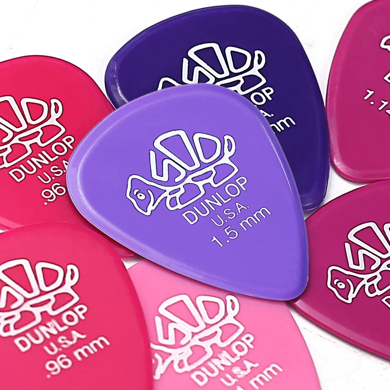 Dunlop Guitar Picks Resin Standard Tortex Plectrum Mediator 41R 0.46/0.71/0.96/1.14/1.5/2.0mm for Acoustic Electric Guitar Bass