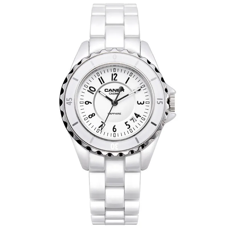 

Mujer Reloj 2016 CASIMA Luxury Brand Women Watches Fashion Casual Elegant Ceramic White Quartz Wrist Watch Women Montre Femme
