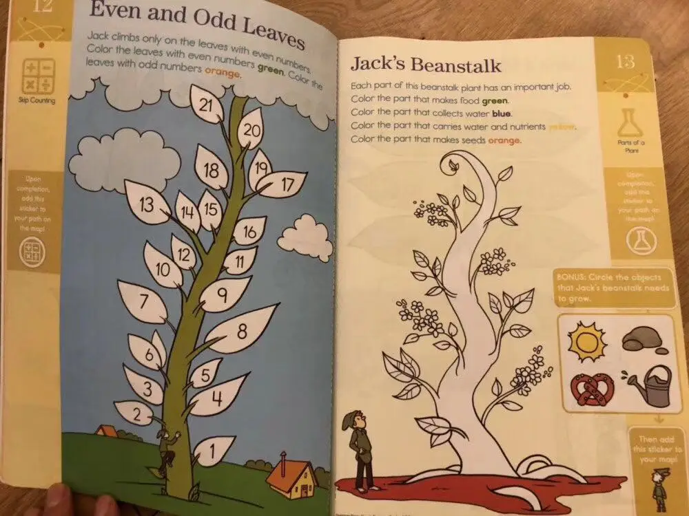 Inglês do Cartão de Desenvolvimento Perguntas e Respostas Verão Cérebro Busca Versão Intelectual Livros Cartão Inteligente Início Criança Crianças 12 Home & Garden
