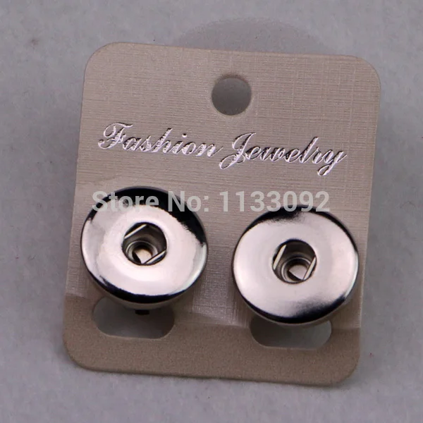 

40pairs/lot Wholesale 4styles DIY changeable snaps for snaps charm Earrings buttons Earrings fit 18mm snap buttons snaps