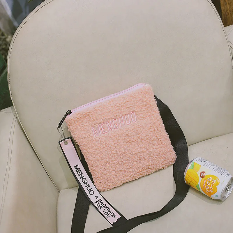 Menghuo Felt Women Bag HOT SALE 2017 Wool Women Messenger Bags Fashion Lady Crossbody Ribbon Women Shoulder Bags Drop Shipping (2)
