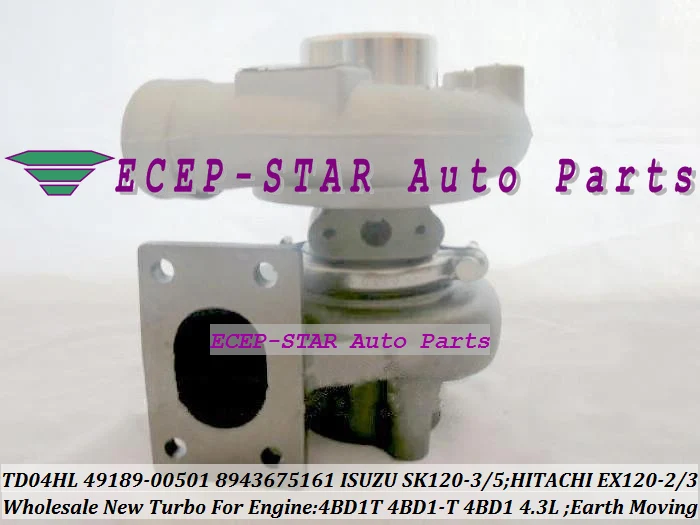 Фонарь 49189 00501 8943675161 Turbo для ISUZU земли фонарь Hitachi 4BD1T 4BD1 T 4 3|isuzu engines for sale|isuzu scannerisuzu