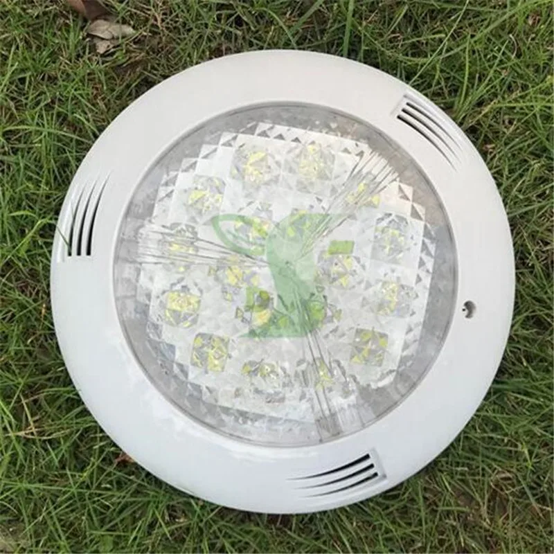 Led Luz de la piscina IP68 AC12V 24 V RGB iluminación subacuática 27 W D260 * H60mm con control remoto Luz de la piscina Led Luz de la piscina IP68 AC12V 24 V RGB iluminación subacuática 27 W D260 * H60mm con control remoto Luz de la piscina