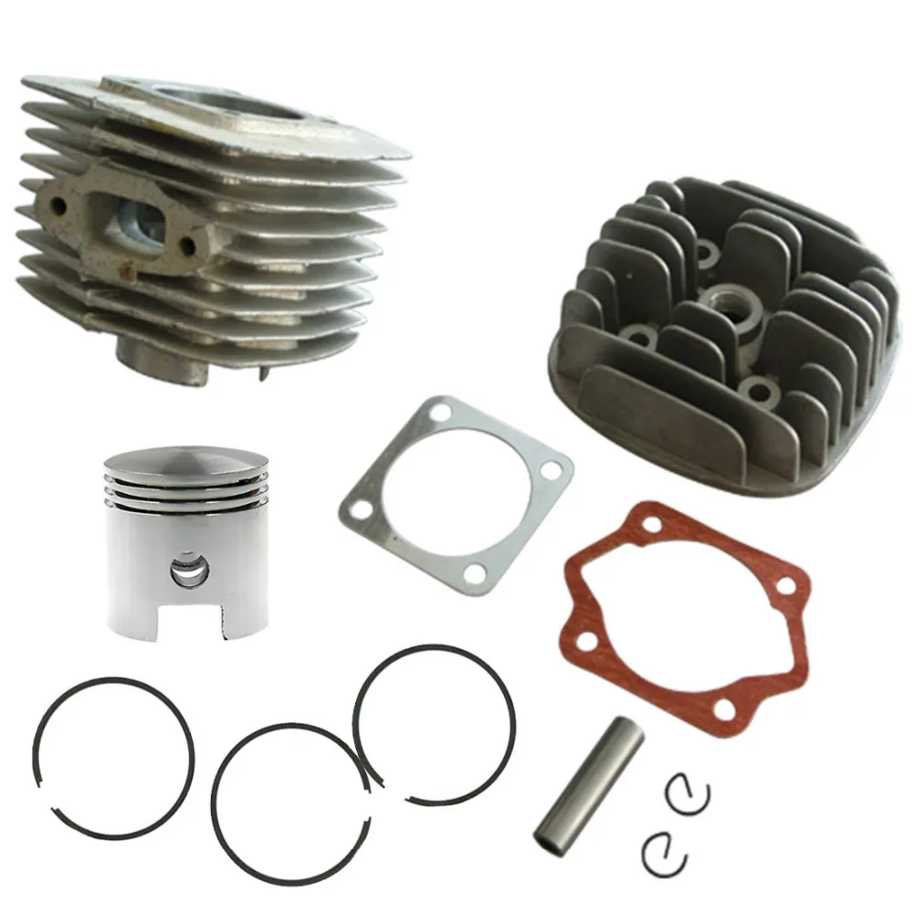 45mm Cylinder Piston Kit For 60cc 2 Stroke Motor Engine Motorized