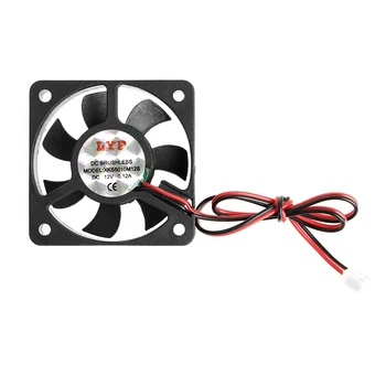 

DC 12V 0.12A 2-Pin 50x50x10mm PC Computer CPU System Brushless Cooling Fan 5010