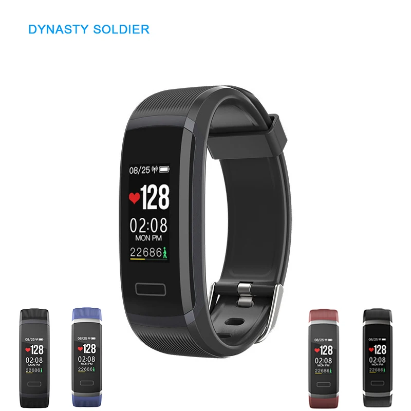 

Smart Watch Fitness Bracelet Color Screen Blood Pressure Heart Rate Monitoring Time Tracker Pedometer Clock Smart Wristband