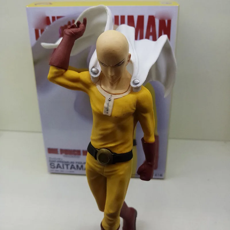 Экшн фигурка One Punch Man Saitama 1/8 шкала окрашенная DXF Премиум ПВХ игрушка Brinquedos