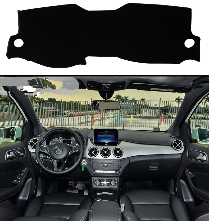 

Fit For Mercedes-Benz B-Class 2012-2015 Years Car Dashboard Covers Dashmats Pad Auto Shade Cushion Carpet Protector