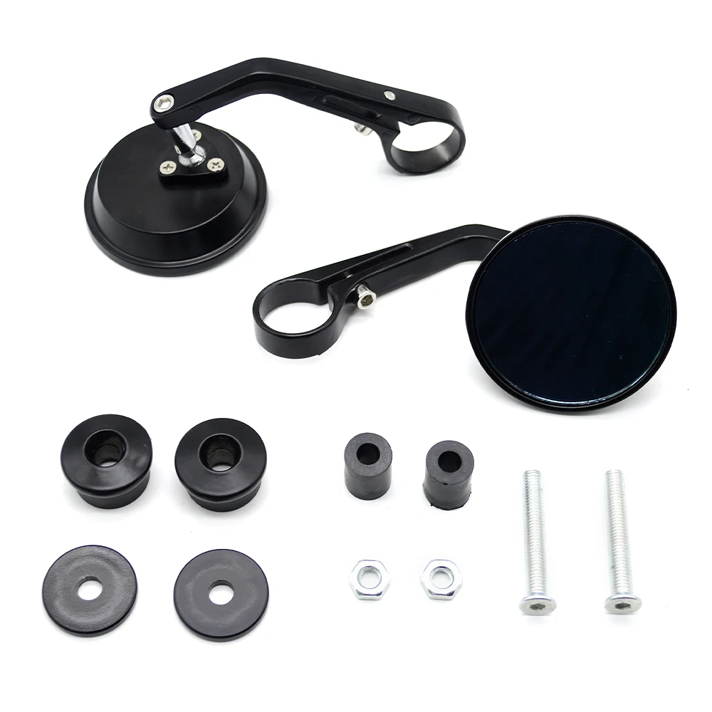 2 Par Espaciadores de Se/ñal de Giro Repuesto para Suzuki GSR750 Negro Plastic/ó