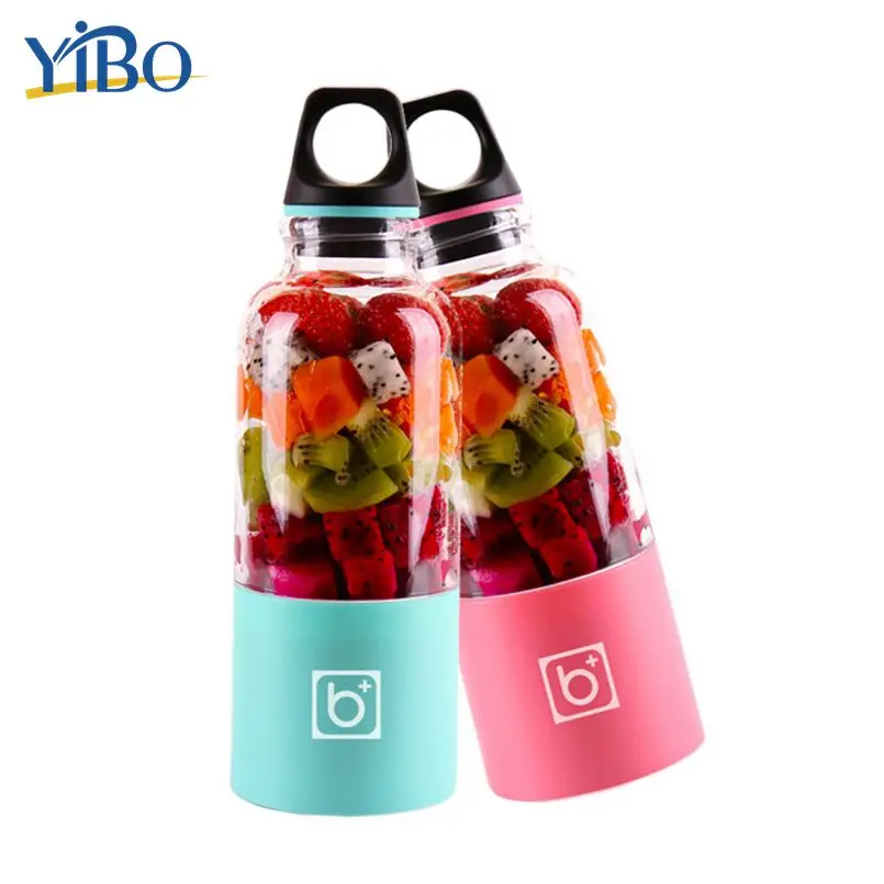 

YIBO 500ML USB Rechargeable Juicer Cup Portable Electric Fruit Vegetables Juice Maker Blender Kitchen Squeezer&Reamers Tools
