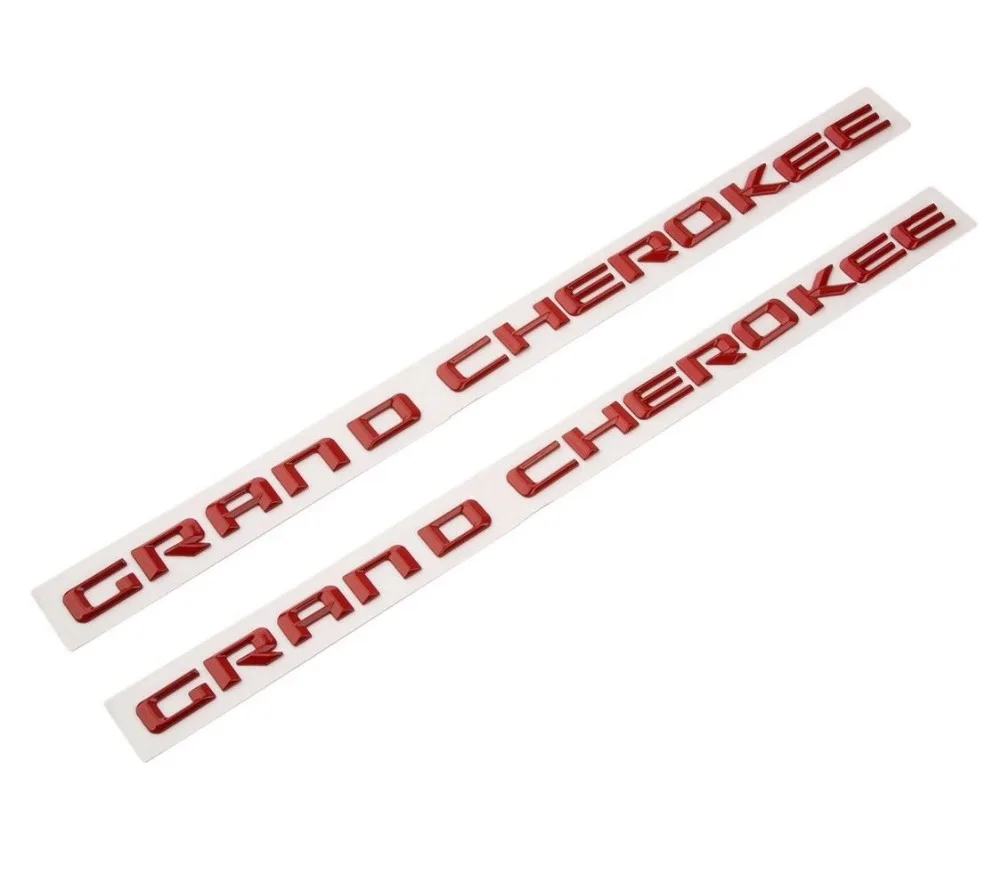 Grand Cherokee высота эмблемы табличка значки высокого качества Fu BK бренд