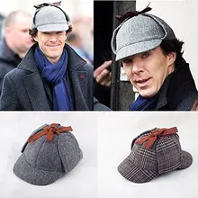 TUNICA бренд Шерлок Холмс ДЕТЕКТИВНАЯ шапка унисекс аксессуары женские мужские зимние шапочки ушанки бейсболка олень