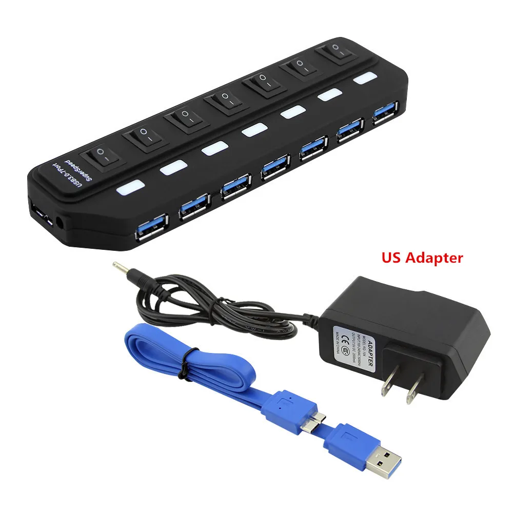 usb hub with on/off switch