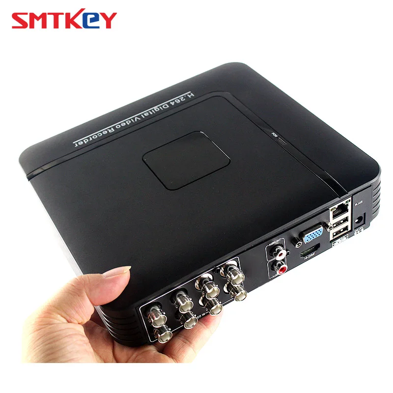  SMTKEY Hybrid 2in1 DVR 8CH H.264 CCTV DVR HDMI 1080P Recorder Mobile phone view security DVR Record