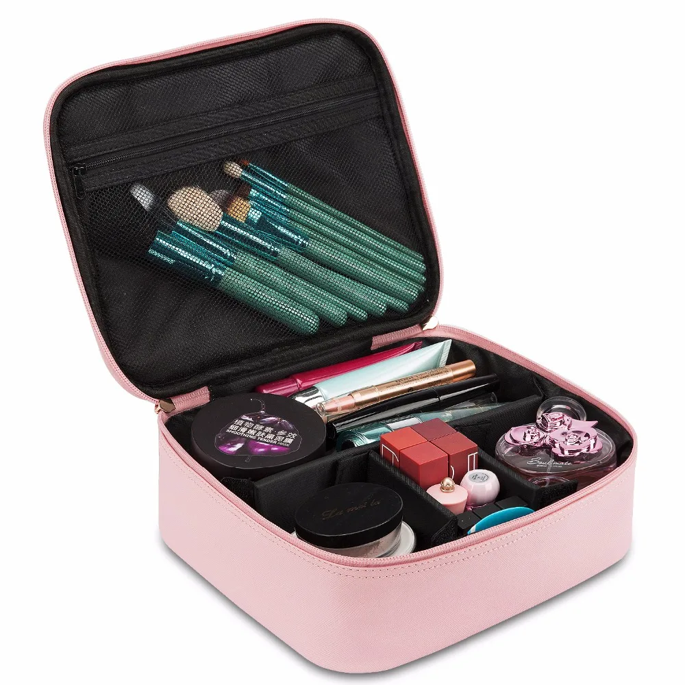 

Cosmetic bag travel fashion lady cosmetics organizer beautician storage bags large capacity women makeup bag toiletry storage