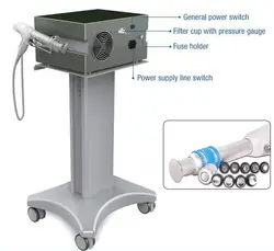 Портативный воздушный компрессор радиальное оборудование для шоковой терапии физиотерапия колено боли в спине машина для удаления
