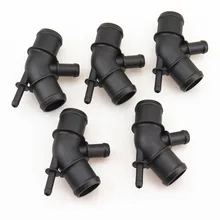 TUKE 5 Pcs Motor de Refrigeração Do Radiador Tubulação de Água 3-Way 1J0121087C Para A3 S3 TT Seat Ibiza Leon Toledo VW Jetta Golf MK4 Bora Beetle