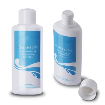

Cleanser Plus Liquid Surface Sticky Residue Remover UV Gel Nail Art 60ml Acrylic Liquid Plus Clean Kit