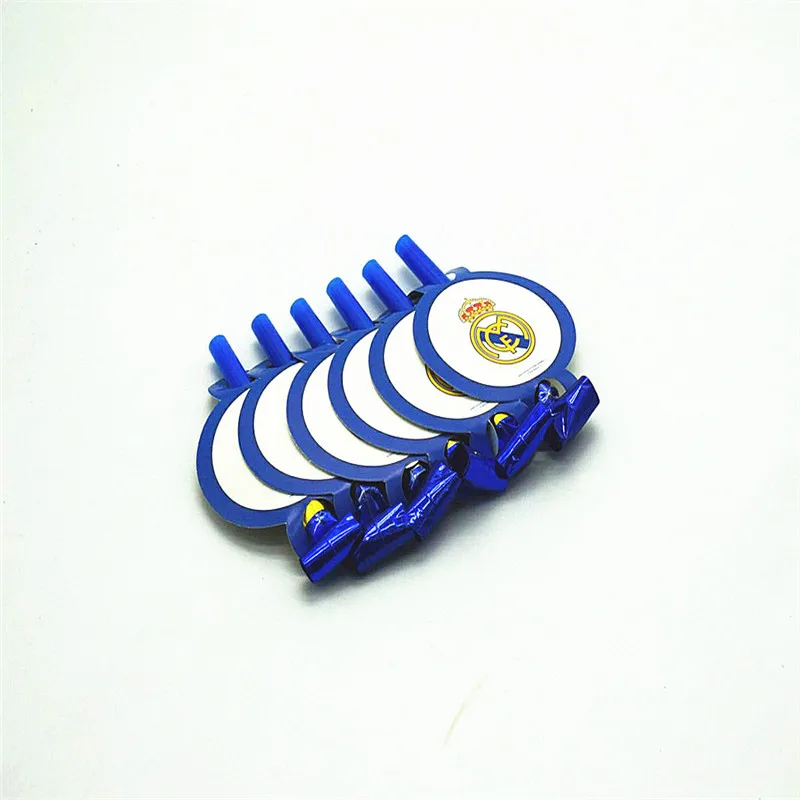 

real madrid theme party decorations noise maker festival supply blowouts 6pcs/lot