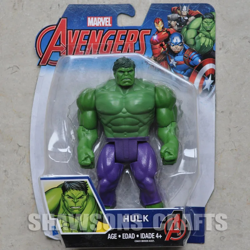 Avengers Action Figure Toys Hulk 6 Comics Super Hero Series Doll Avengers Action Figure Toys Hulk 6 Comics Super Hero Series Doll