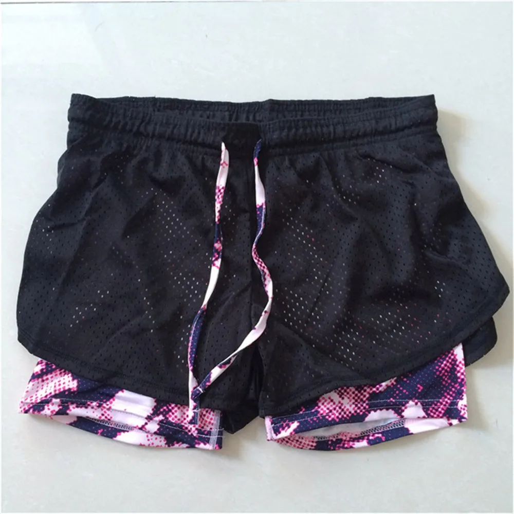 High Quality Double-deck Women Pants 2017 Summer Style Breathable Cotton Soft Mesh Short Pants Quick Dry Elastic Short Pants (38)