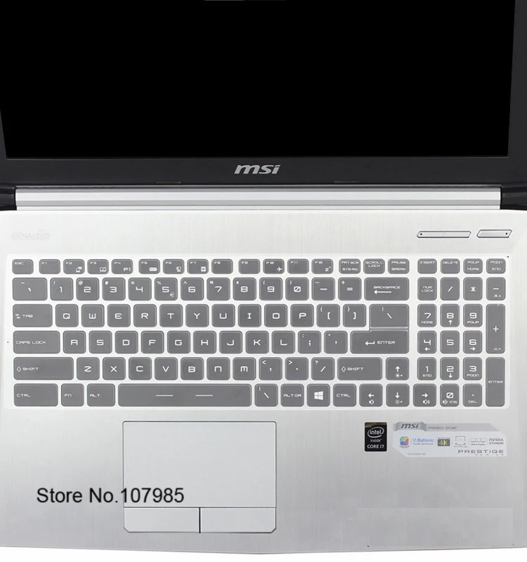 Защитный чехол для клавиатуры MSI GS60 GS70 GE62 GE72 GL62 WT60 WE62 WE72 PE60 PE70 15 6 дюйма силиконовый