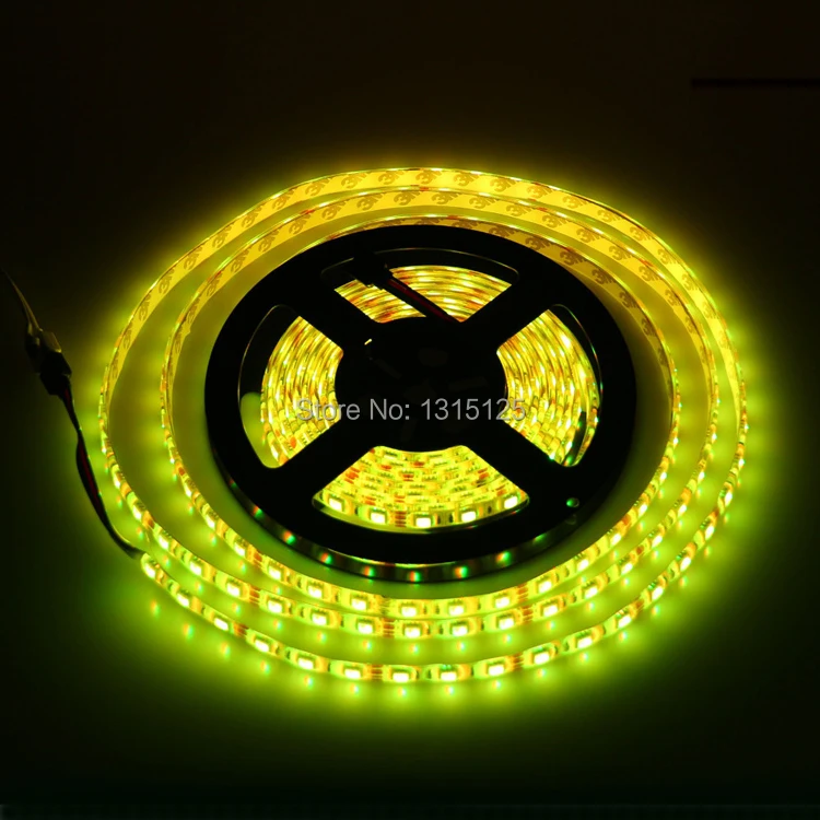 RGB Светодиодные ленты 5 м 300led 5050 SMD 44Key ИК-пульт 12 В Адаптеры питания гибкий свет Клейкие ленты Водонепроницаемый украшения дома