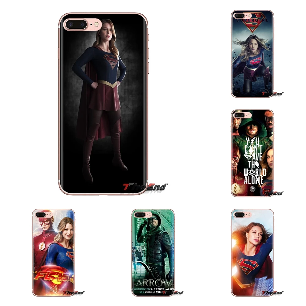For Xiaomi Mi3 Samsung A10 A30 A40 A50 A60 A70 Galaxy S2 Note 2 Grand Core Prime Soft Transparent Case movie Supergirl wallpaper |