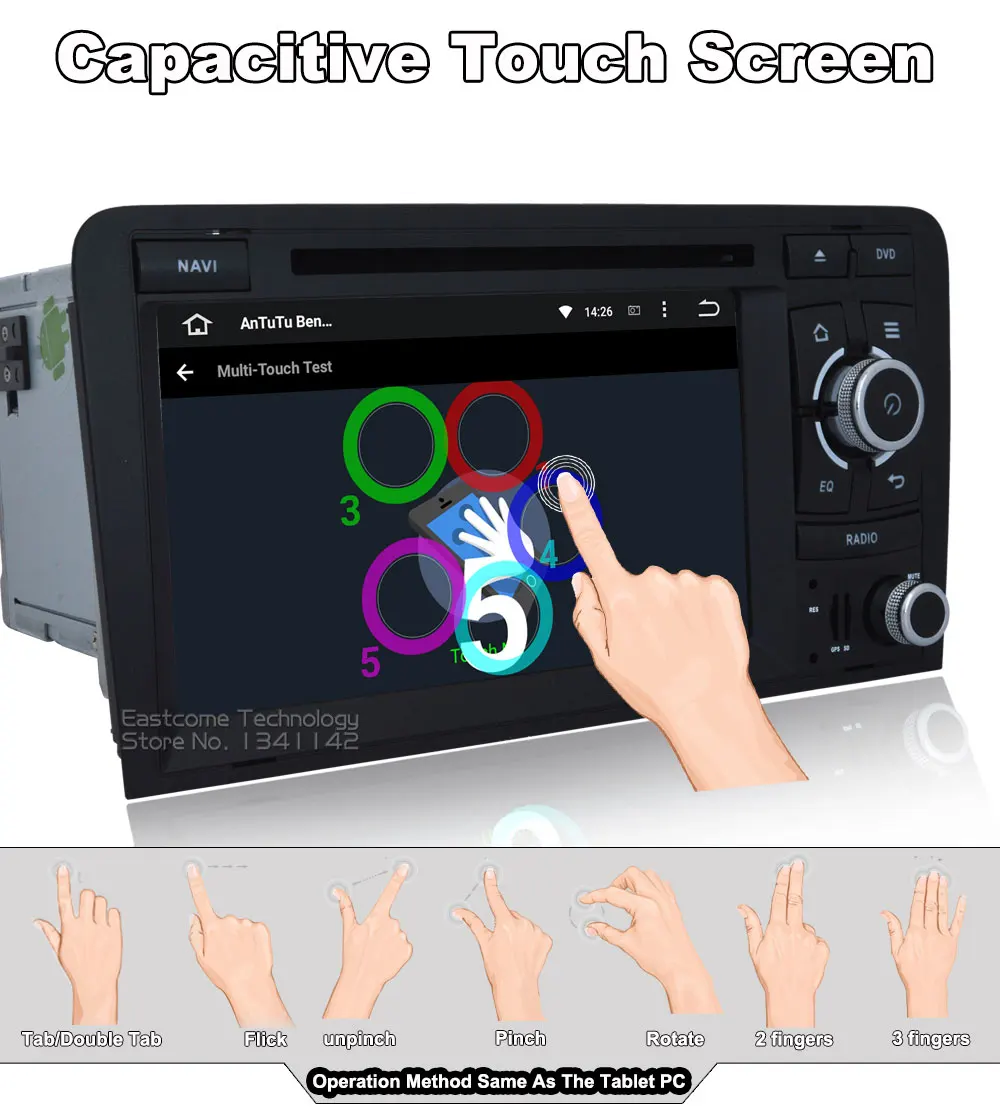 Perfect Octa Core 8 Core Android 6.0 Car DVD For AUDI A3 AUDI A3 S3 2003 2004 2005 206 2007 2008 2009 2010 2011 With Rear View Camera 5 Perfect Octa Core 8 Core Android 6.0 Car DVD For AUDI A3 AUDI A3 S3 2003 2004 2005 206 2007 2008 2009 2010 2011 With Rear View Camera 5