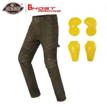 

New Motorcycle Pants Men Motorcycle Jeans Motocross pants Moto Jeans Motorbike Riding Trousers Moto Pants With Knee Protector