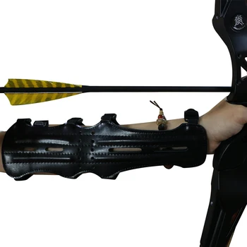 

1pc Arm guard leather made Archery Protective Gear For Hunting archery game