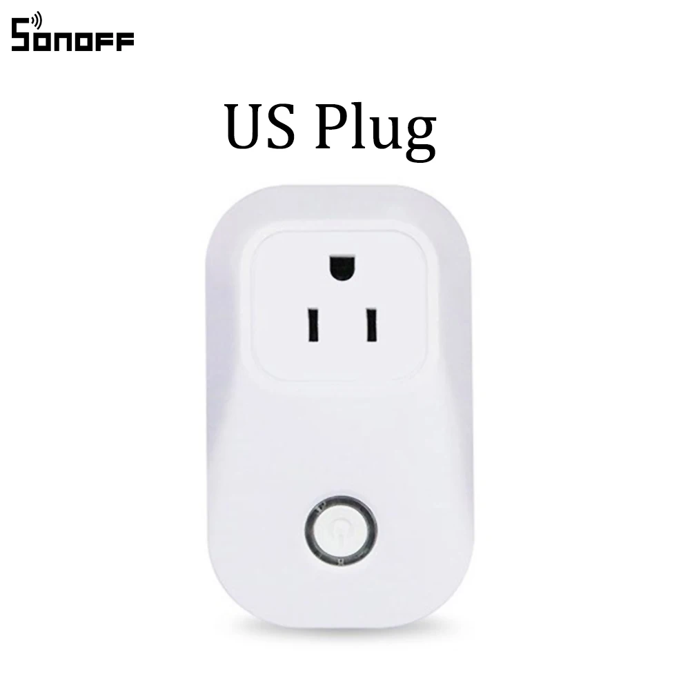 Sonoff S20 ЕС Великобритания США вилка Wifi розетка переключатель беспроводное