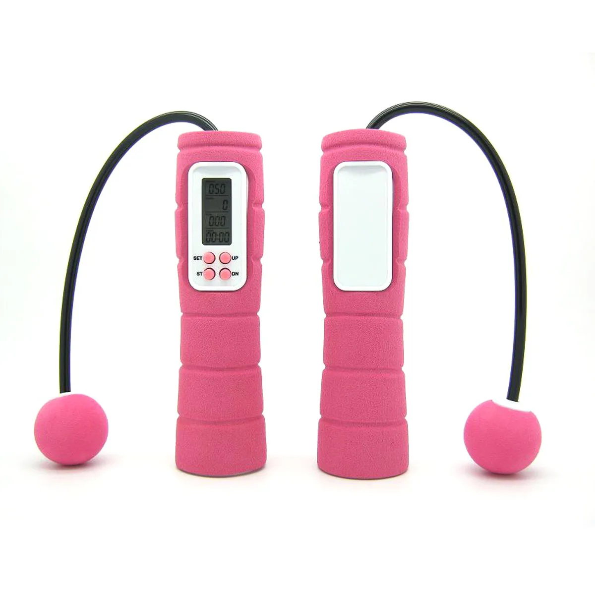 Portable Digital LCD Wireless Cordless Jump Jumping Rope Skipping Rope Jump Counter Calorie Counter Timer For Indoor