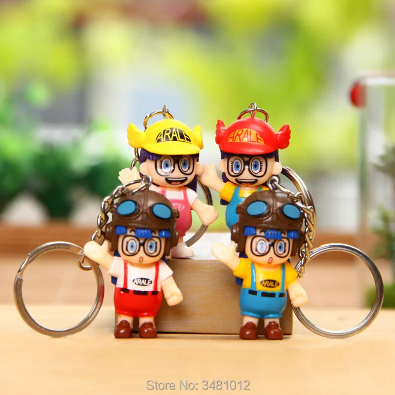 Миниатюрные фигурки из ПВХ Arale японская мультяшная модель Мини куклы Dr slump аниме