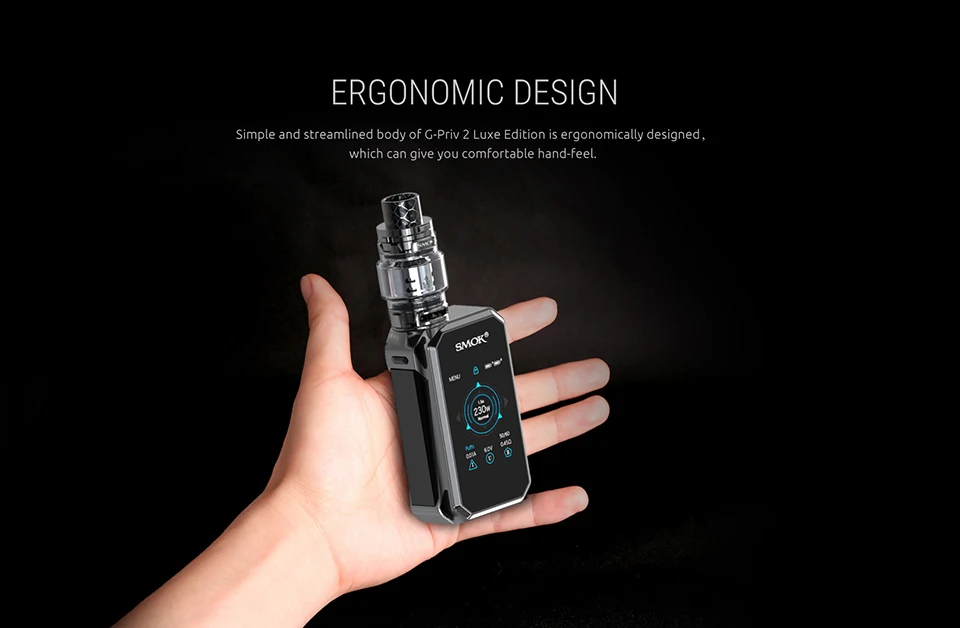 SMOK G-PRIV 2 люкс издание 230 Вт 8 мл TFV12 Prince Tank сенсорный экран испаритель с батареей электронная сигарета Vape Kit SMOK