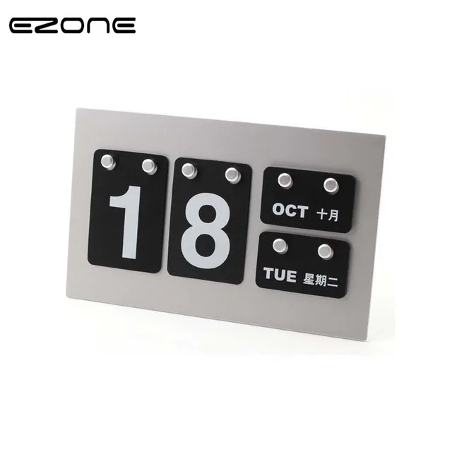 ezone 1pc desk diy office cut calendar school office supplies daily