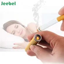 Small Thin portable Rechargeable Smokeless No gas USB Windproof flameless electric cigar Electronic charging Cigarette lighter