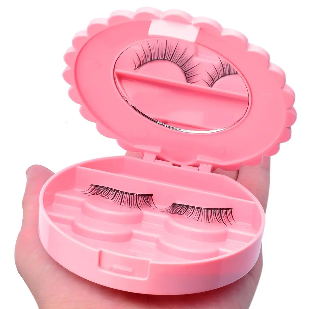 2019 new Hot Cute Bow False Eyelash Storage Box Cosmetic Mirror Case Organizer Beauty Makeup Tool Kit 2019 new Hot Cute Bow False Eyelash Storage Box Cosmetic Mirror Case Organizer Beauty Makeup Tool Kit