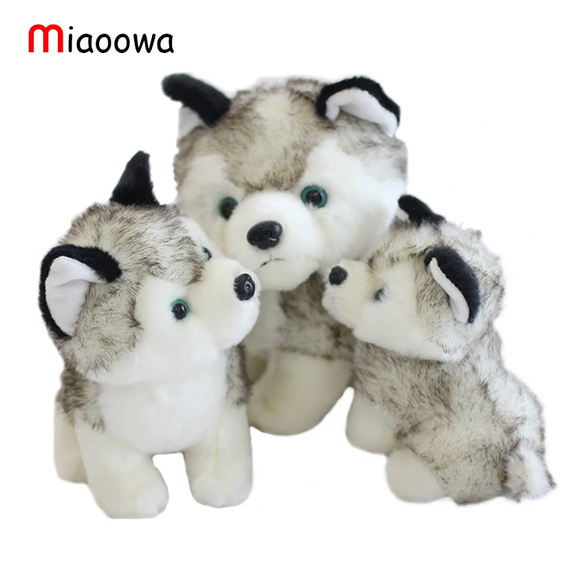 

Cute Creative Plush Toy Kawaii Simulation Husky Dog Stuffed Animal Gift For Kids Free Shipping