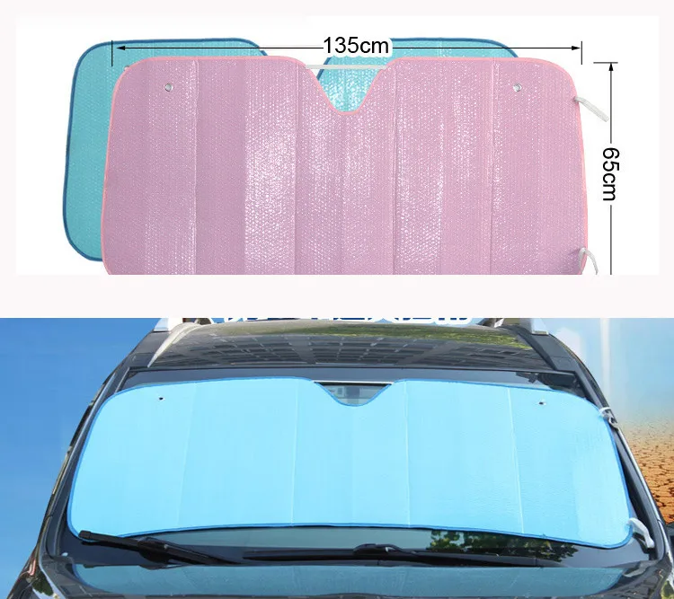 covered alumiun film Car Window Sunshade prevention Snow and ice For Car Sun Shade Reflective Foil Blocked Anti-UV car covers car-window-covers-for-sun