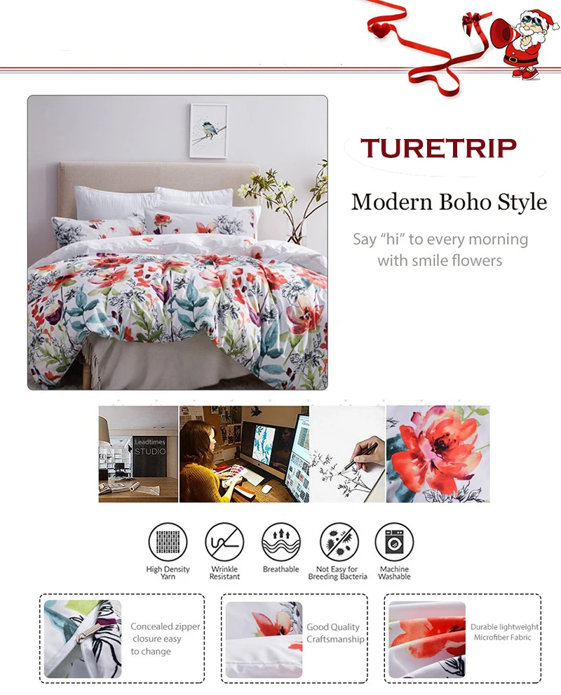 printing bedding set